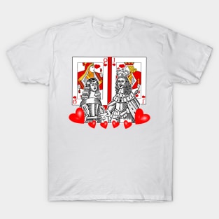 Love Game - King and Queen of Hearts T-Shirt